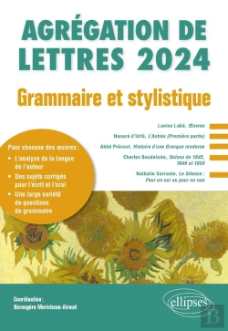 Bertrand.pt - Grammaire Et Stylistique : Agrégation De Lettres 2024