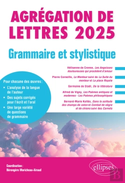 Bertrand.pt - Grammaire Et Stylistique. Agrégation De Lettres 2025