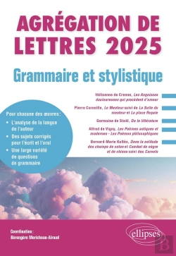 Bertrand.pt - Grammaire Et Stylistique : Agrégation De Lettres 2025 ; Hélisienne De Crenne, Les Angoisses Douloureuses