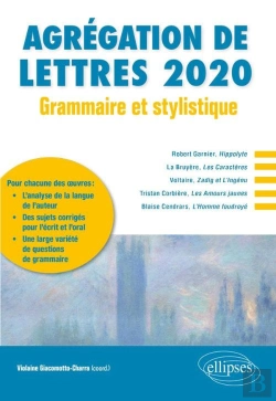 Bertrand.pt - Grammaire Et Stylistique ; Agrégation De Lettres (Édition 2020)