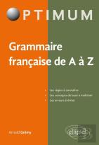 Grammaire Francaise De A À Z