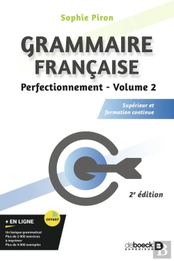 Bertrand.pt - Grammaire Française : Perfectionnement Tome 2 ; Supérieur Et Formation Continue