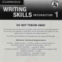 Grammar And Beyond Level 1 Writing Skills Interactive (Standalone For Students) Via Activation Code Card