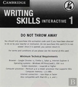 Bertrand.pt - Grammar And Beyond Level 1 Writing Skills Interactive (Standalone For Students) Via Activation Code Card