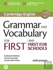 Grammar And Vocabulary For First And First For Schools Book With Answers And Audio