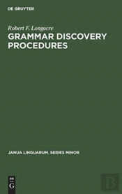 Grammar Discovery Procedures
