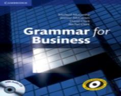 Grammar For Business With Audio Cd