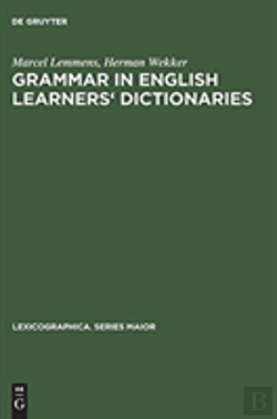 Bertrand.pt - Grammar In English Learners' Dictionaries