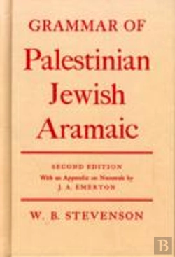 Bertrand.pt - Grammar Of Palestinian Jewish Aramaic