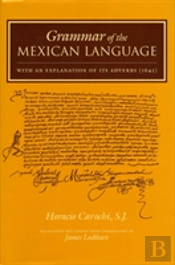 Grammar Of The Mexican Language