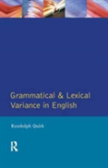 Grammatical And Lexical Variance In English