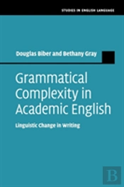 Grammatical Complexity In Academic English