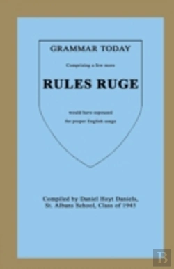 Bertrand.pt - Grammer Today - Rules Ruge