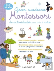 Gran Cuaderno Montessori De Actividades Para Todo El Año