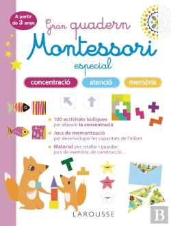 Bertrand.pt - Gran Quadern Montessori Especial Concentracio, Atencio I Mem