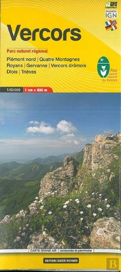Bertrand.pt - Grand Air N.10 : Vercors ; Par Naturel Régional ; Quatre Montagnes, Royans, Gervanne, Vercors Drômois, Diois, Trièves