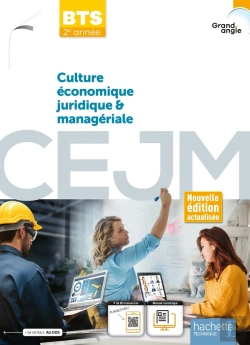 Bertrand.pt - Grand Angle : Culture Économique, Juridique Et Managériale ; Bts 2e Année ; Livre Élève