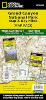 Grand Canyon National Park Map And Day Hikes