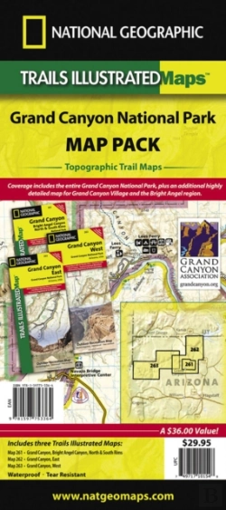 Bertrand.pt - Grand Canyon National Park, Map Pack Bundle