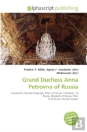 Grand Duchess Anna Petrovna Of Russia