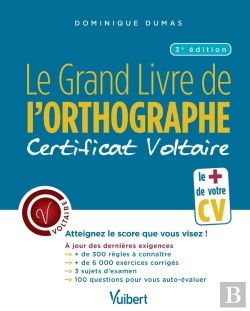 Bertrand.pt - Grand Livre De L'Orthographe - Certificat Voltaire 3ed (Le)