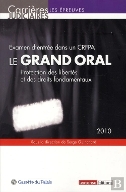 Bertrand.pt - Grand Oral : Protection Des Libertés Et Droits Fondamentaux (5e Édition)