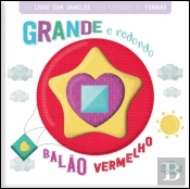 Grande e Redondo Balão Vermelho