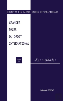 Bertrand.pt - Grandes Pages Du Droit International Tome 11 : Les Méthodes