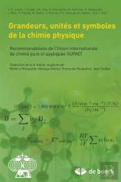 Grandeurs, Unites Et Symboles Utilises En Chimie Physique Recommandations De L'Union Internationale