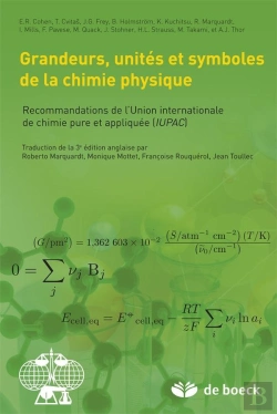 Bertrand.pt - Grandeurs, Unites Et Symboles Utilises En Chimie Physique Recommandations De L'Union Internationale