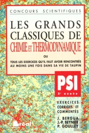 Grands Classiques - Chimie / Thermo Psi