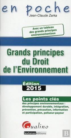 Bertrand.pt - Grands Principes Du Droit De L'Environnement (Édition 2015)