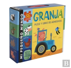 Bertrand.pt - Granja. Puzle Y Libro De Adhesivos