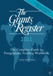 Grants Register 2011