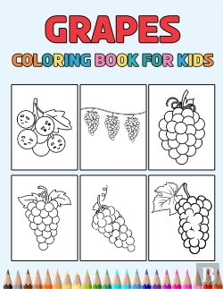 Bertrand.pt - Grapes Coloring Book For Kids
