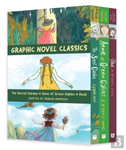 Bertrand.pt - Graphic Novel Classics: The Secret Garden, Anne Of Green Gables, And Heidi