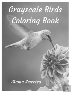 Bertrand.pt - Grayscale Birds Coloring Book