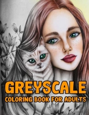 Grayscale Coloring Book For Adults