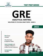 Gre Analytical Writing