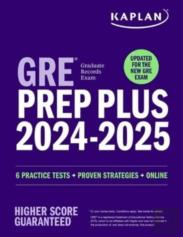 Gre Prep Plus 2024-2025 - Updated For The New Gre