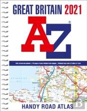 Great Britain A-Z Handy Road Atlas 2021 (A5 Spiral)