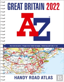 Bertrand.pt - Great Britain A-Z Handy Road Atlas 2022 (A5 Spiral)