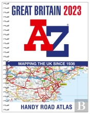Great Britain A-Z Handy Road Atlas 2023 (A5 Spiral)