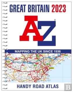 Bertrand.pt - Great Britain A-Z Handy Road Atlas 2023 (A5 Spiral)