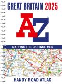 Great Britain A-Z Handy Road Atlas 2025 (A5 Spiral)