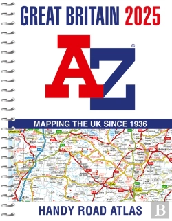 Bertrand.pt - Great Britain A-Z Handy Road Atlas 2025 (A5 Spiral)