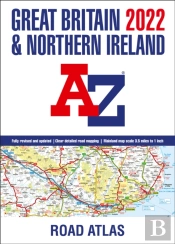 Great Britain A-Z Road Atlas 2022 (A3 Paperback)