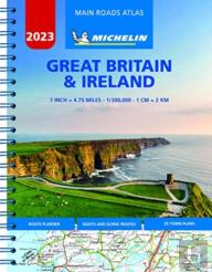 Great Britain & Ireland 2023 - Mains Roads Atlas (A4-Spiral)