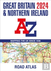 Great Britain & Northern Ireland A-Z Road Atlas 2024 (A3 Paperback)