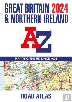 Bertrand.pt - Great Britain & Northern Ireland A-Z Road Atlas 2024 (A3 Paperback)